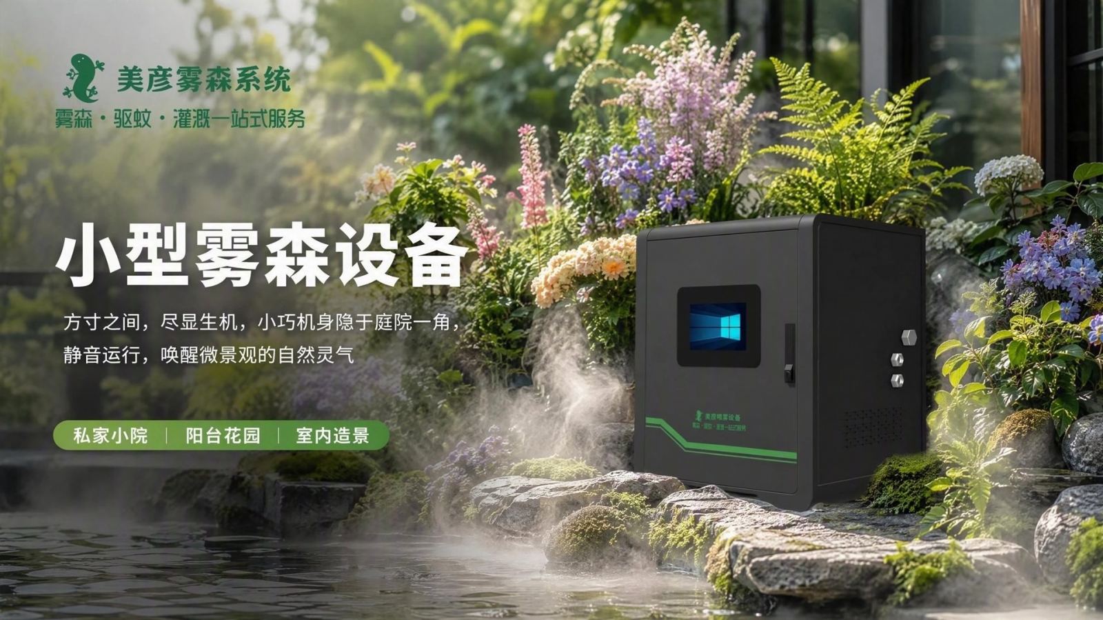 深圳花园庭院驱蚊系统